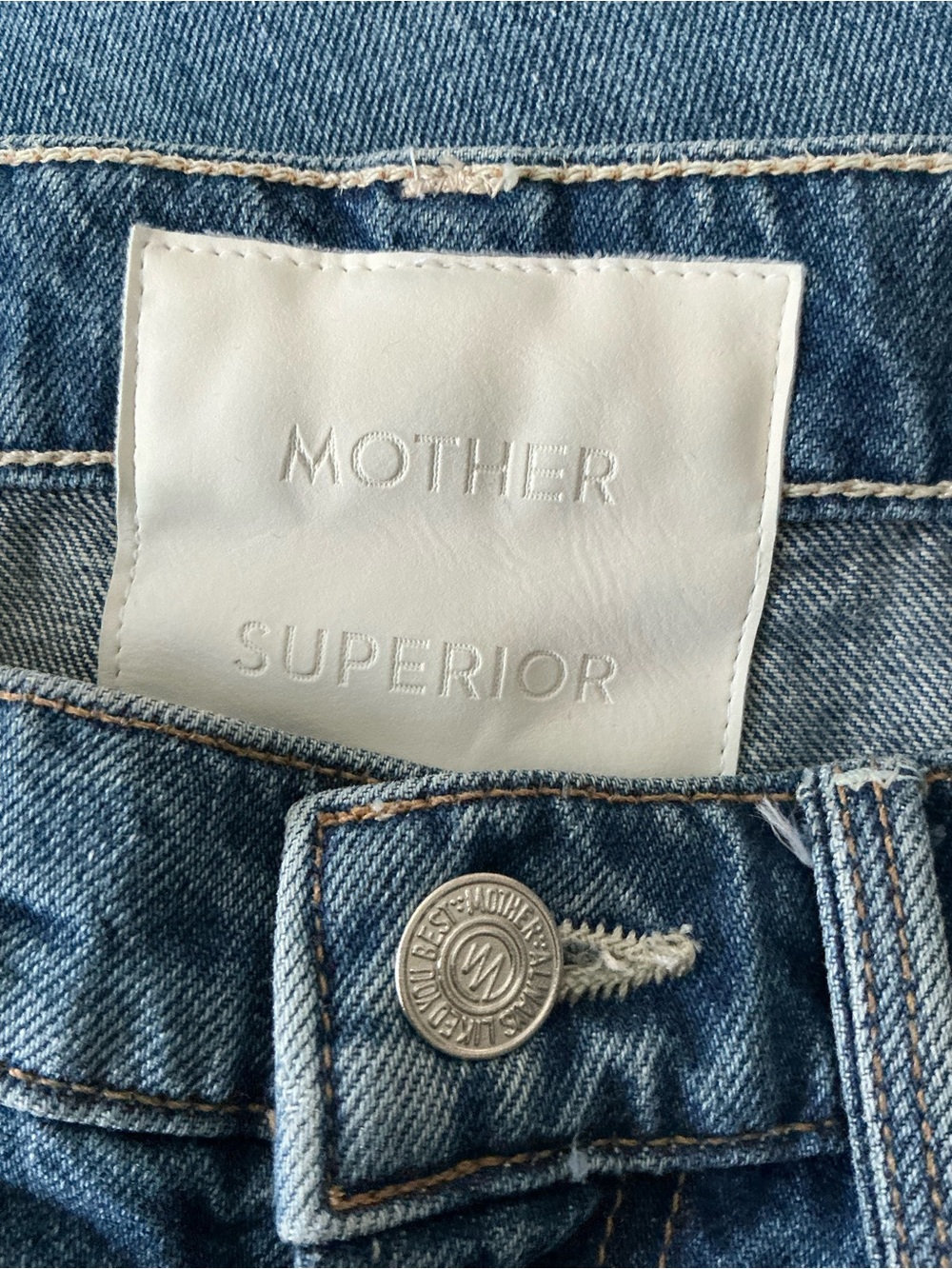 MOTHER SUPERIOR Jeans Reifler After Blue Size 24 - Picture 8 of 12
